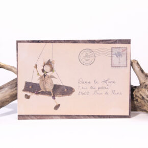 Carte postale * Dans la lune…