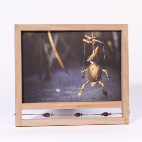 Cadre en bois * Sur la glace