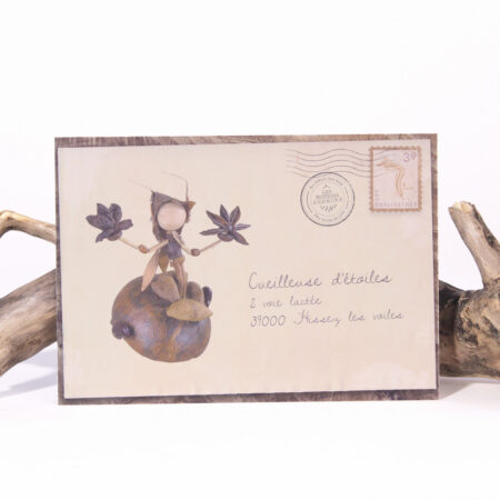 Carte postale * Cueilleuse d'étoiles…(pp)